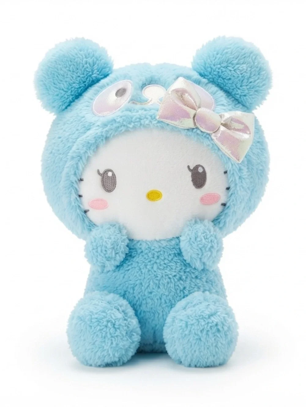 Sanrio Hello Kitty Plush 12” Blue Stuffed Animal Soft Toy Bear Costume